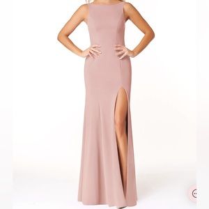 Azazie Rogue Dusty Rose A2